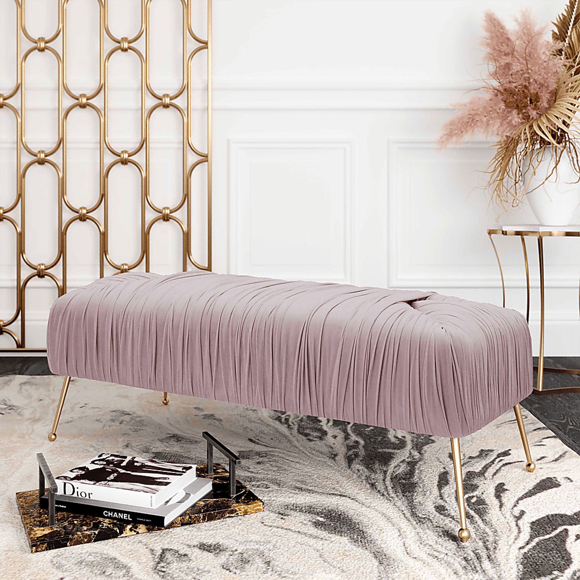 Crystaliesse Mauve Bench - Image 5