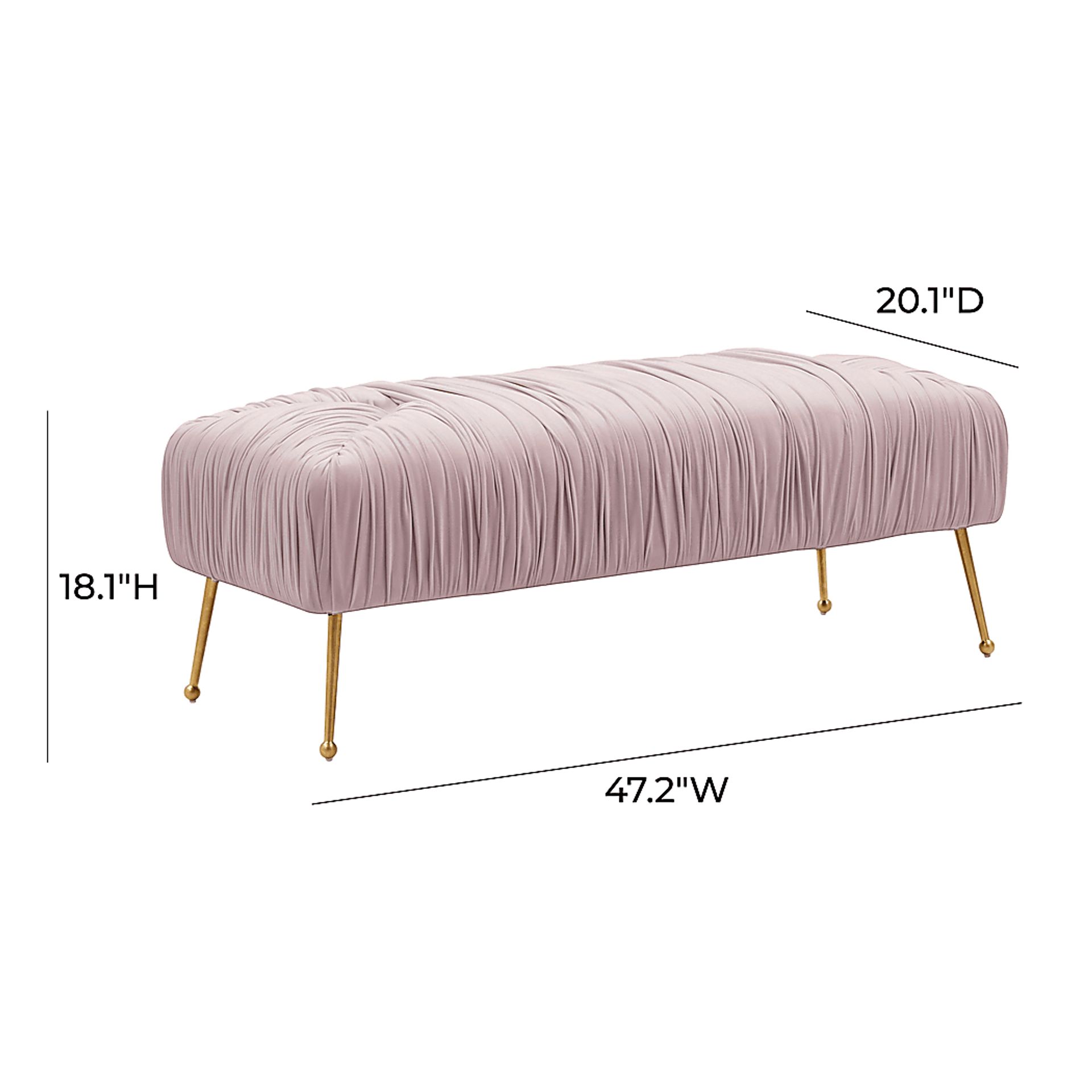 Crystaliesse Mauve Bench - Image 6