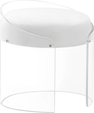 Crystalview Accent Stool
