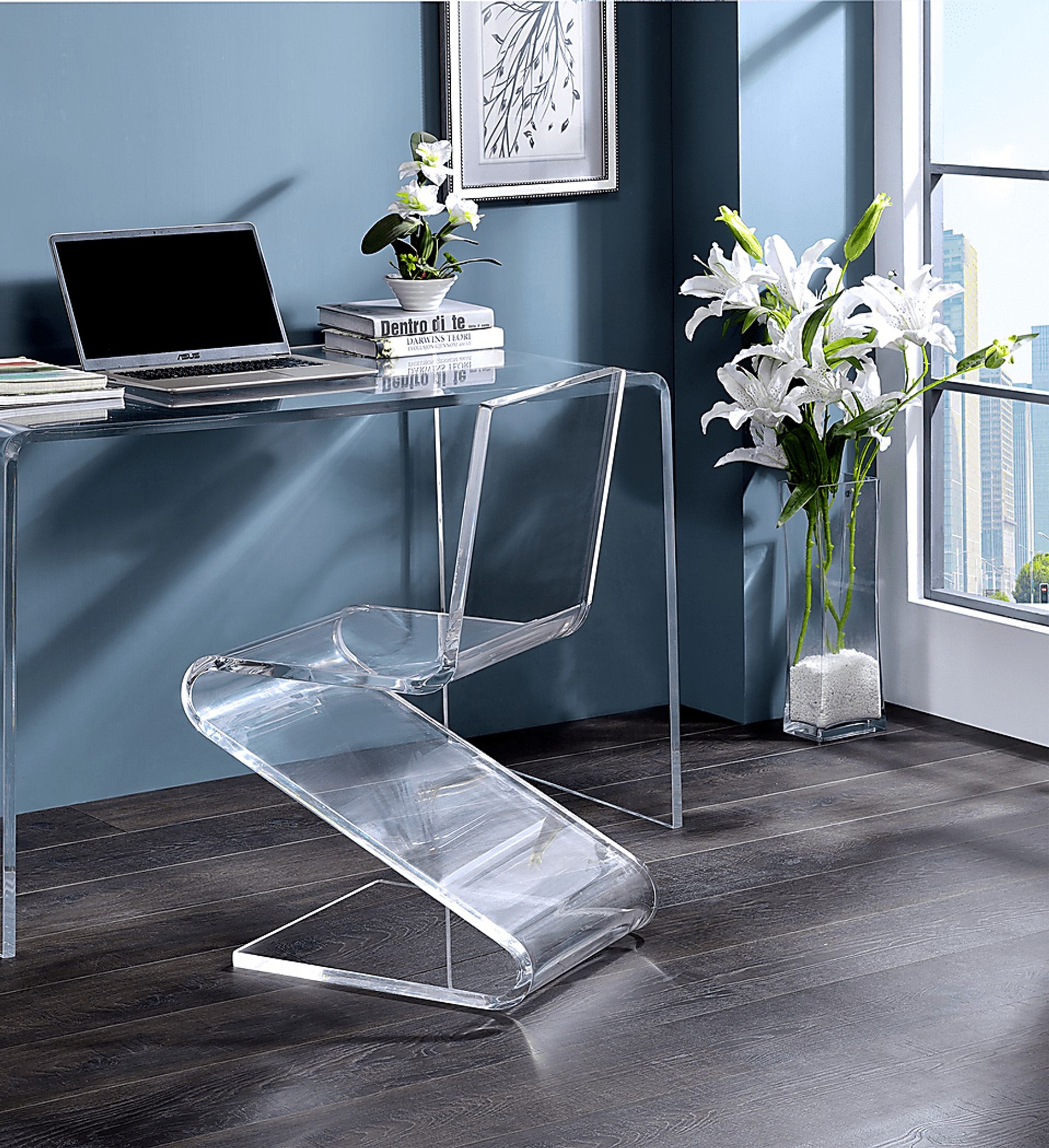 Crystalview Clear Z Chair - Image 2