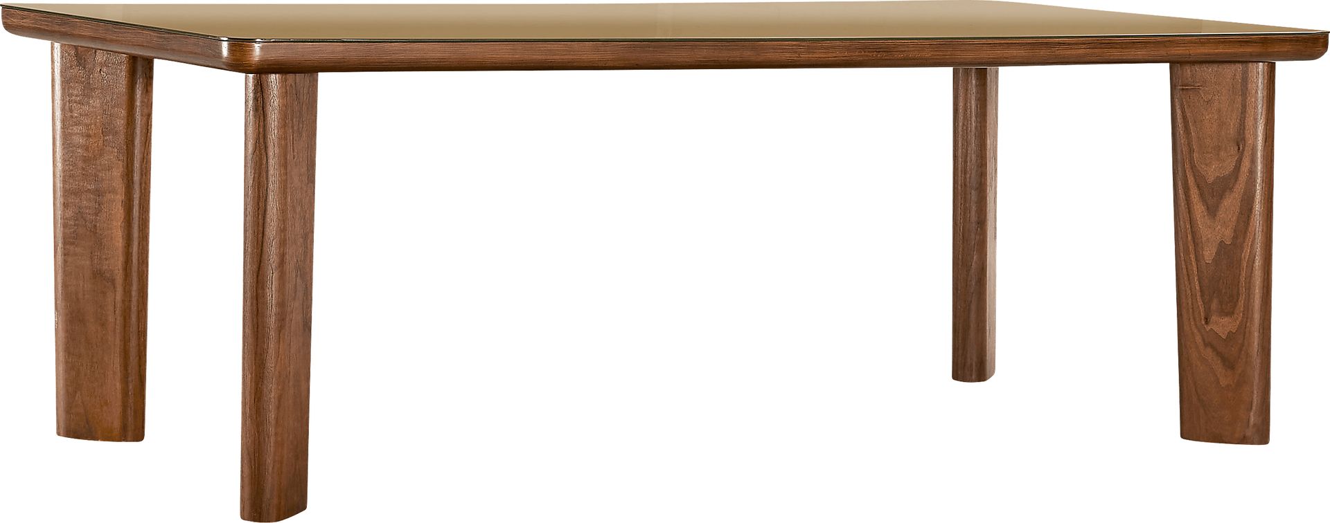 Crystalware Brown Rectangle Dining Table - Image 3