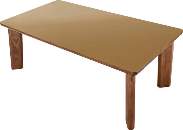 Crystalware Brown Rectangle Dining Table - Thumbnail - Image 4