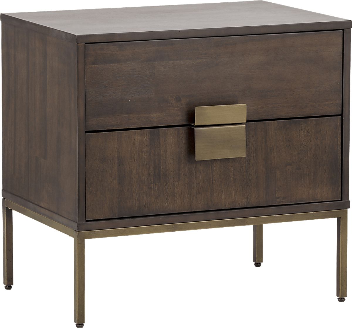 Cuan Brown Dark Wood Accent Table Rooms to Go
