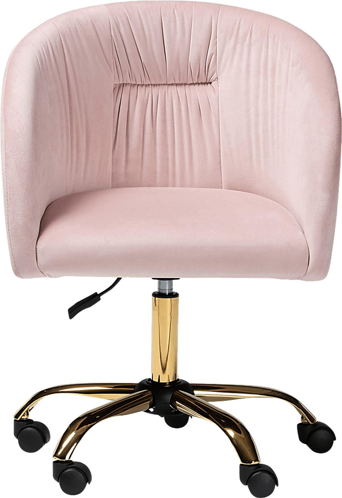 Cubbedge Pink Polyester Fabric Desk Chair | Rooms to Go