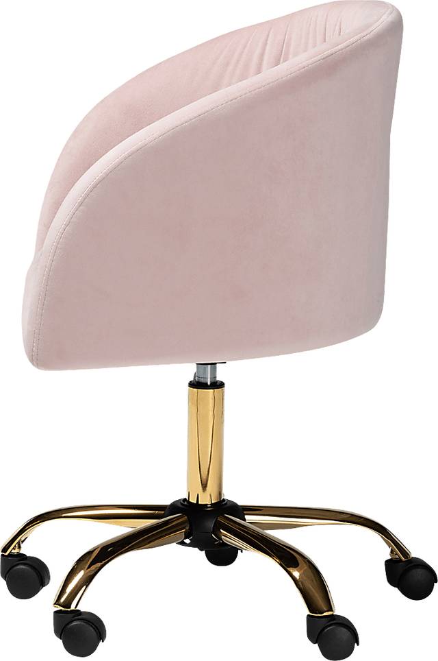 Cubbedge Pink Office Chair - Thumbnail - Image 4