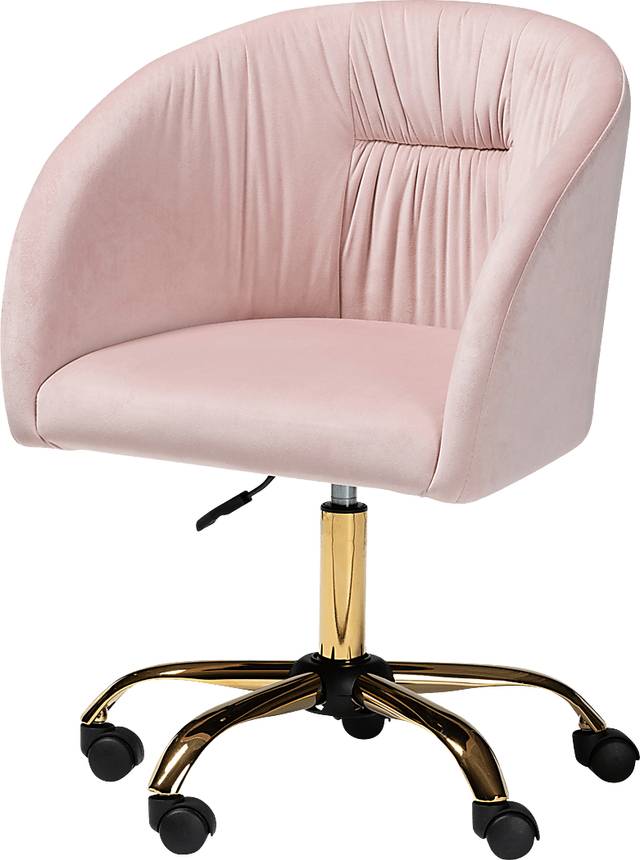 Cubbedge Pink Office Chair - Thumbnail - Image 1