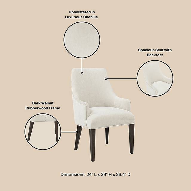 Cubecast Cream Arm Chair - Thumbnail - Image 6