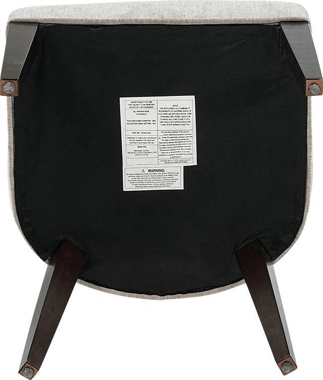 Cubecast Taupe Dining Chair, Set of 2 - Thumbnail - Image 3
