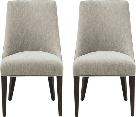 Cubecast Taupe Dining Chair, Set of 2