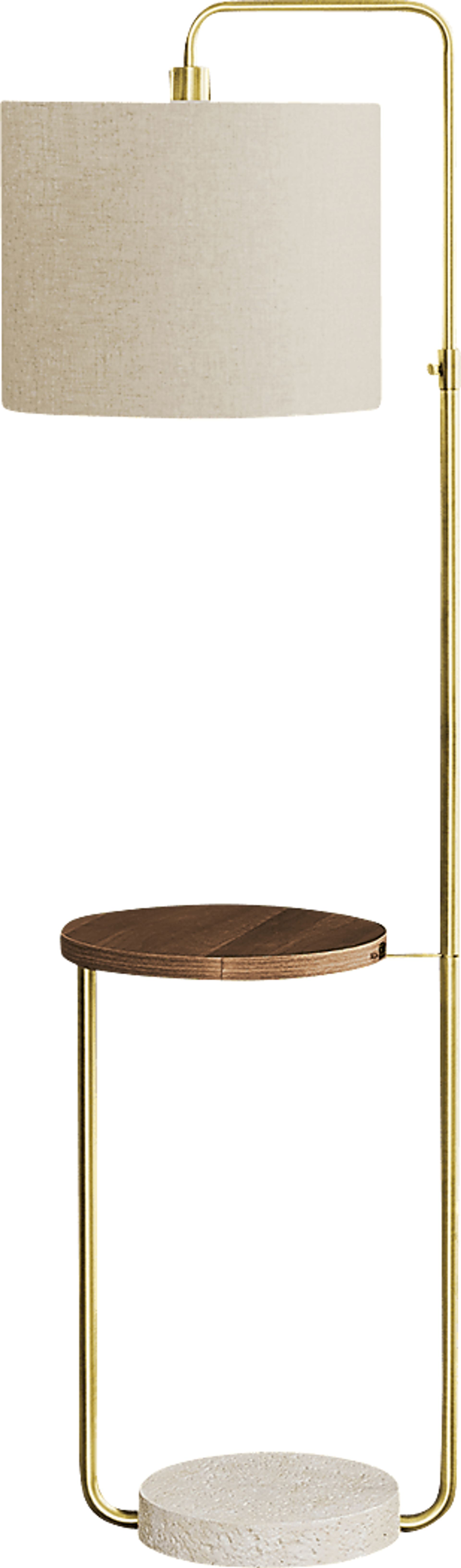 Cubeshack Gold Floor Lamp - Image 1