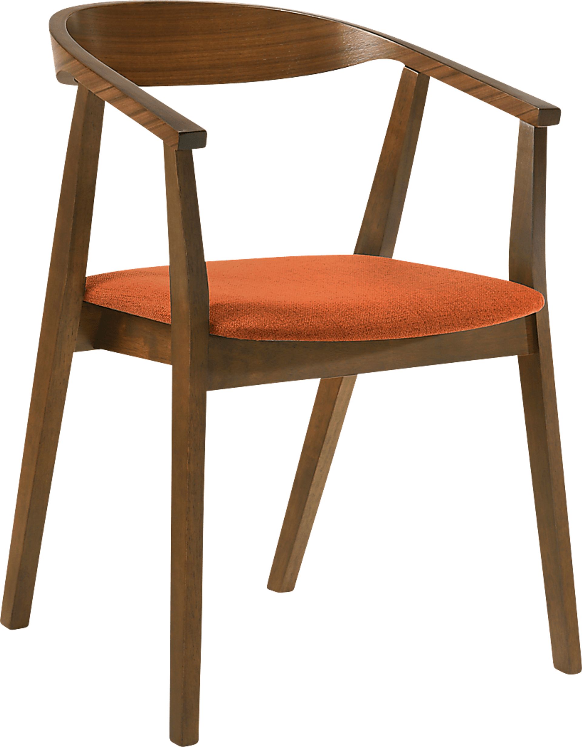 Cubewater Orange Arm Chair, Set of 2 - Image 3