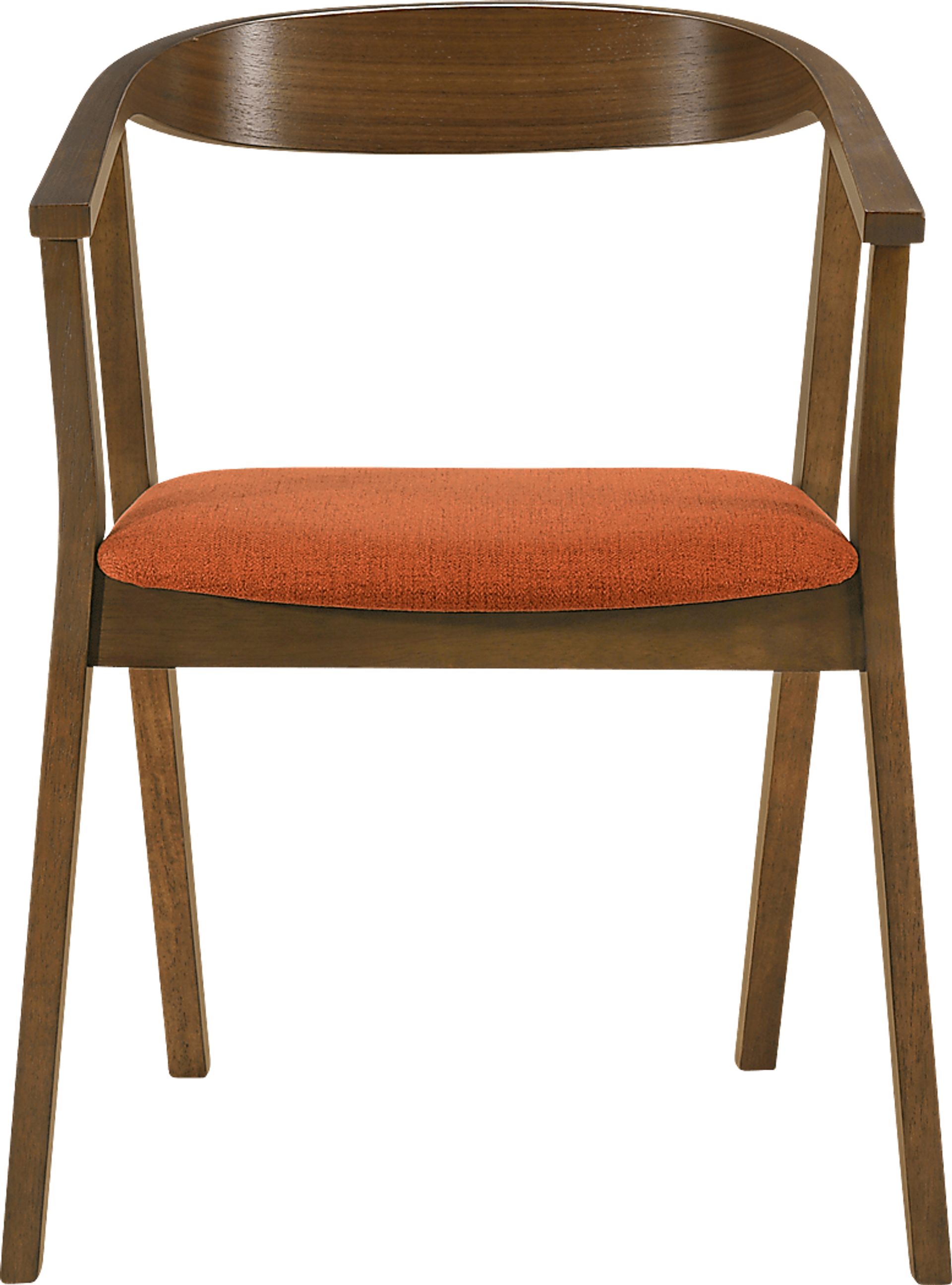 Cubewater Orange Arm Chair, Set of 2 - Image 6