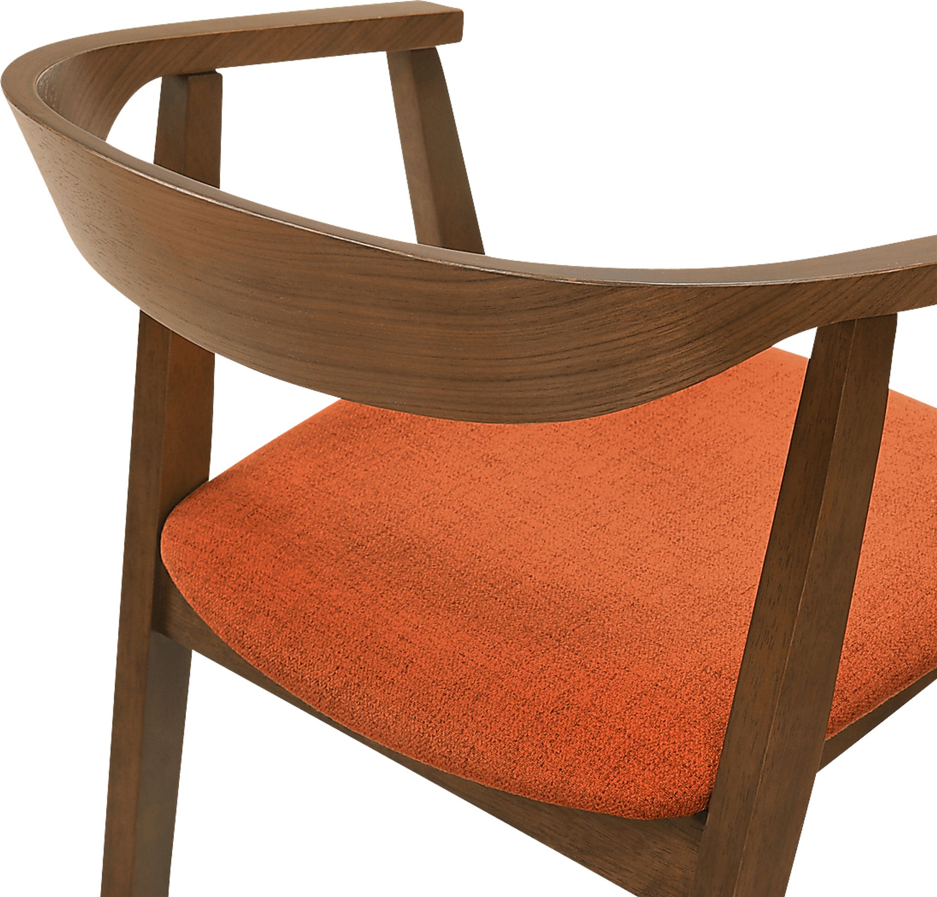 Cubewater Orange Arm Chair, Set of 2 - Image 7