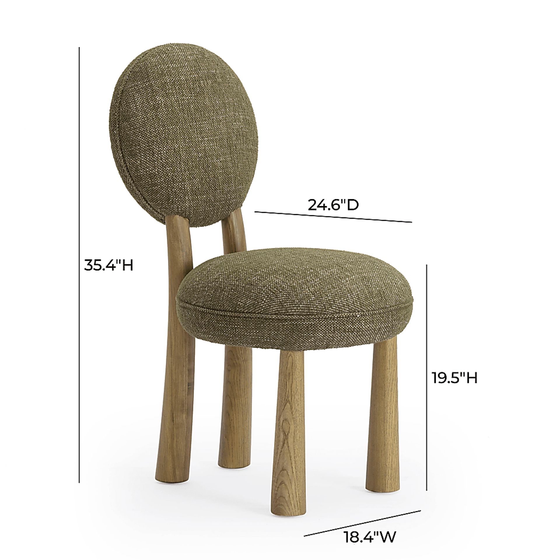 Cubrews Green Dining Chair - Image 2