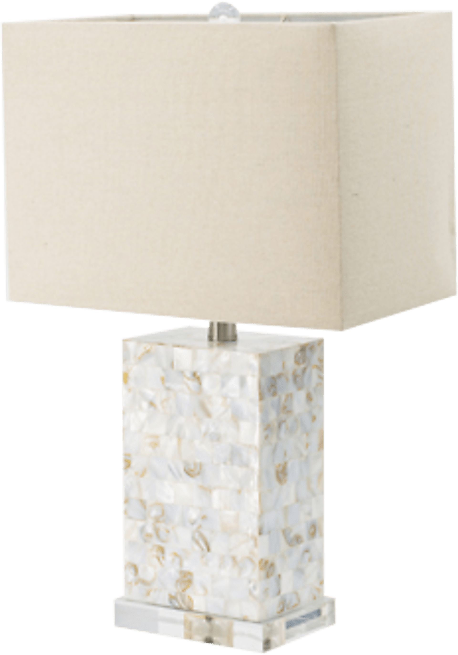 Cuchara Cove White Lamp - Image 1