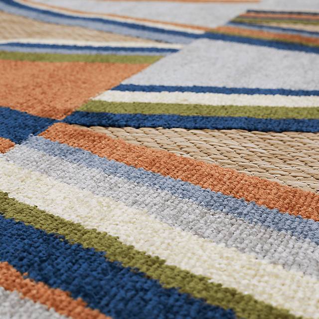 Cudsay Coast Multi 6' x 9' Indoor/Outdoor Rug - Thumbnail - Image 7