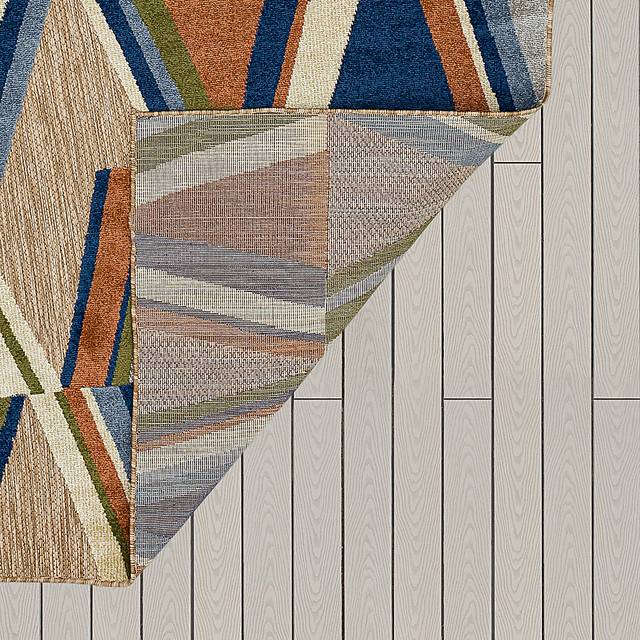 Cudsay Coast Multi 6' x 9' Indoor/Outdoor Rug - Thumbnail - Image 8