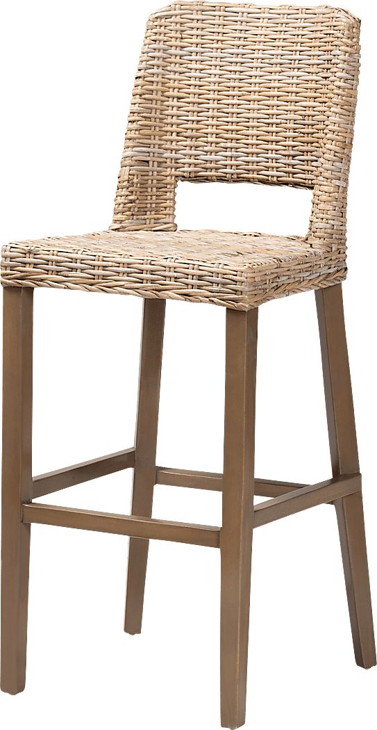 Cullop Taupe Barstool