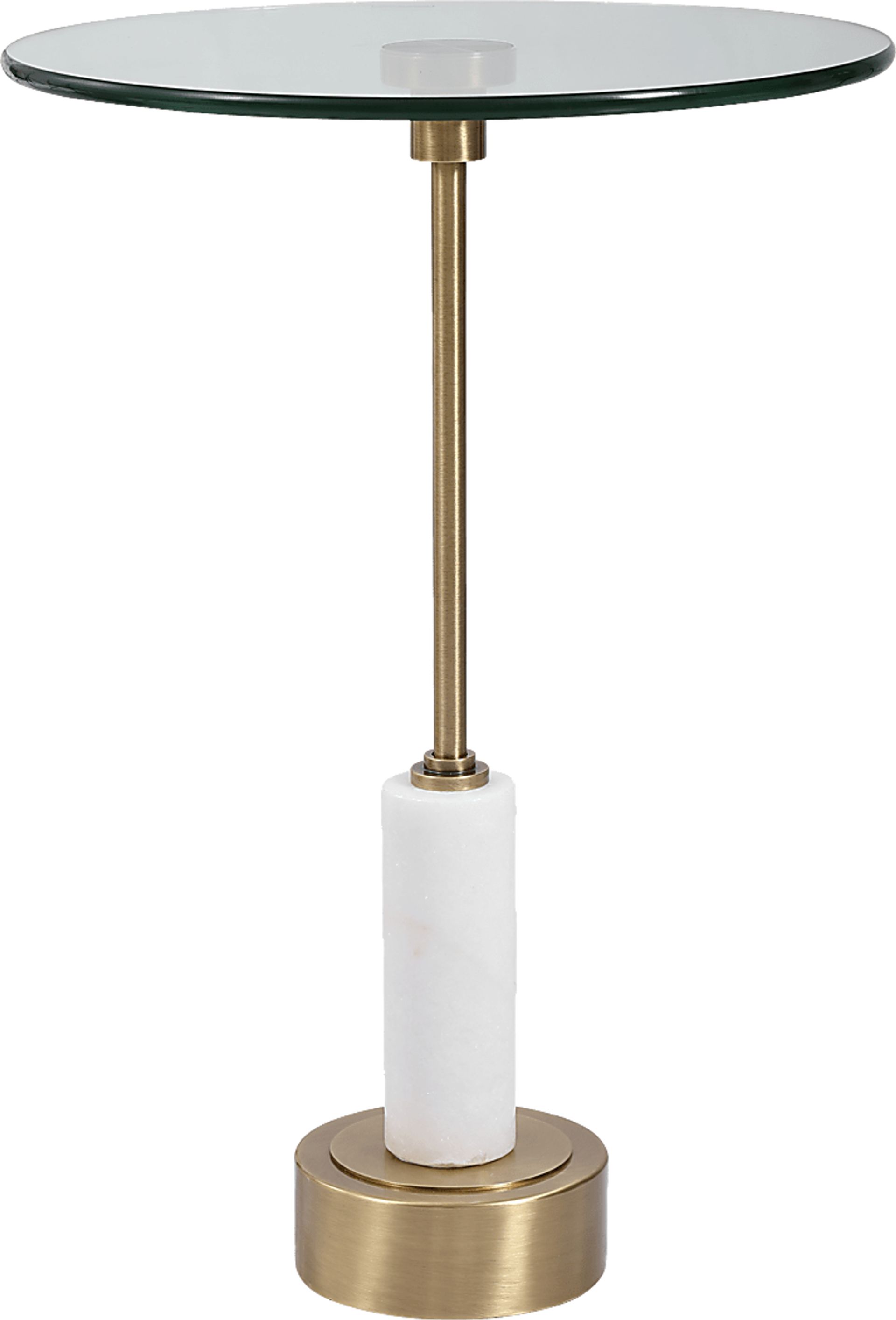 Culverstone Brass Accent Table - Image 1