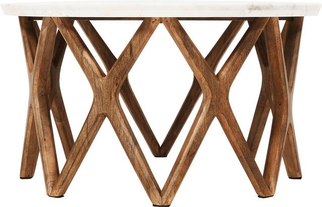 Culverton White Cocktail Table - Thumbnail - Image 3