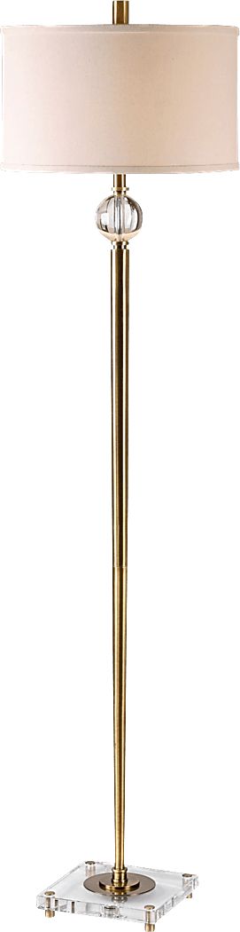 Cumberland Brass Floor Lamp