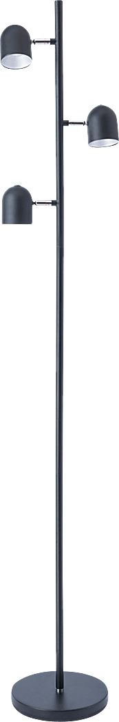 Cunningham Court Black Floor Lamp