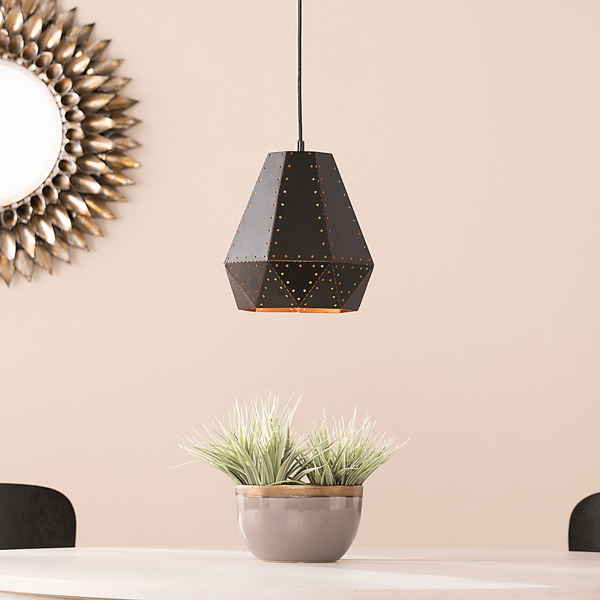 Cunnington Black Chandelier - Image 2