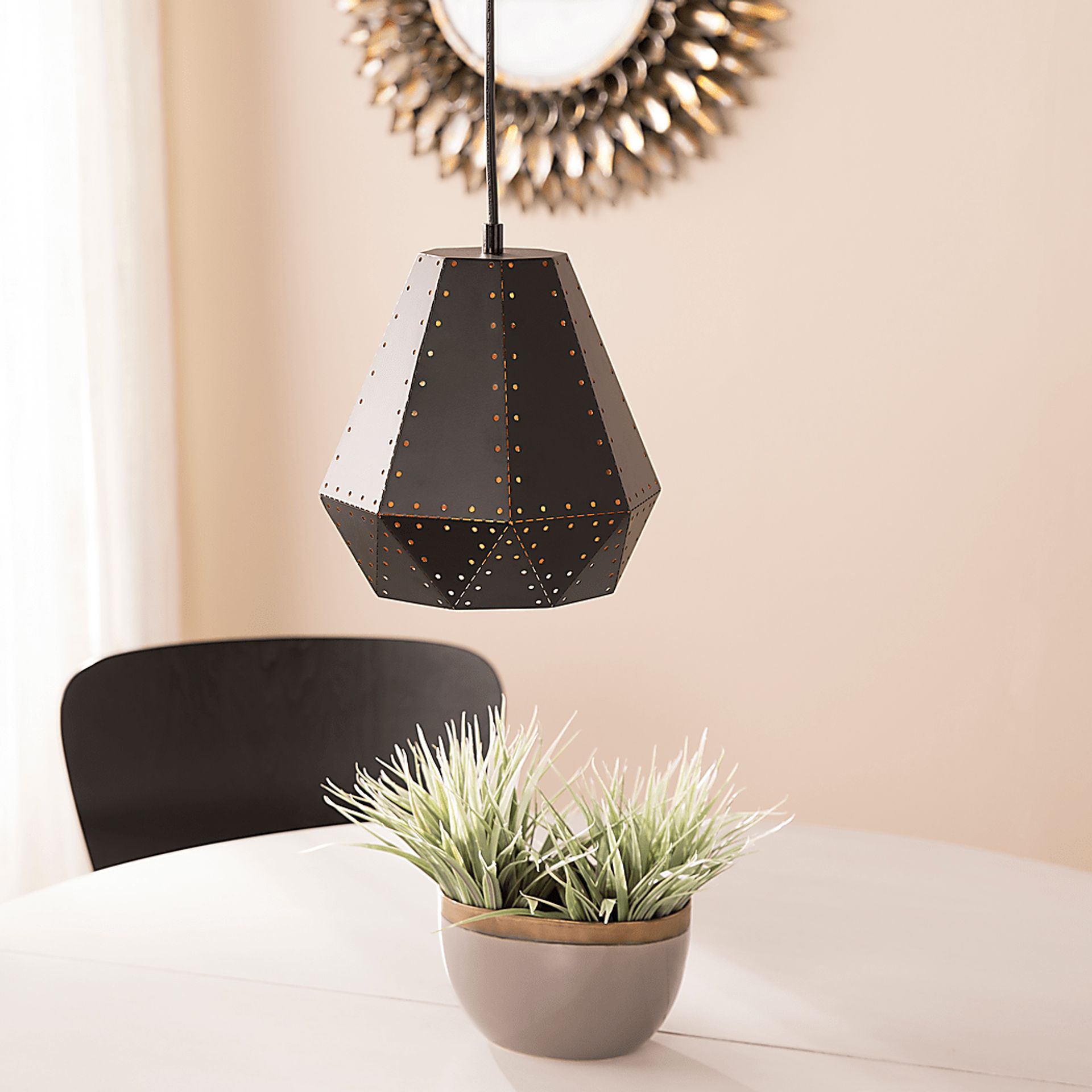 Cunnington Black Chandelier - Image 4