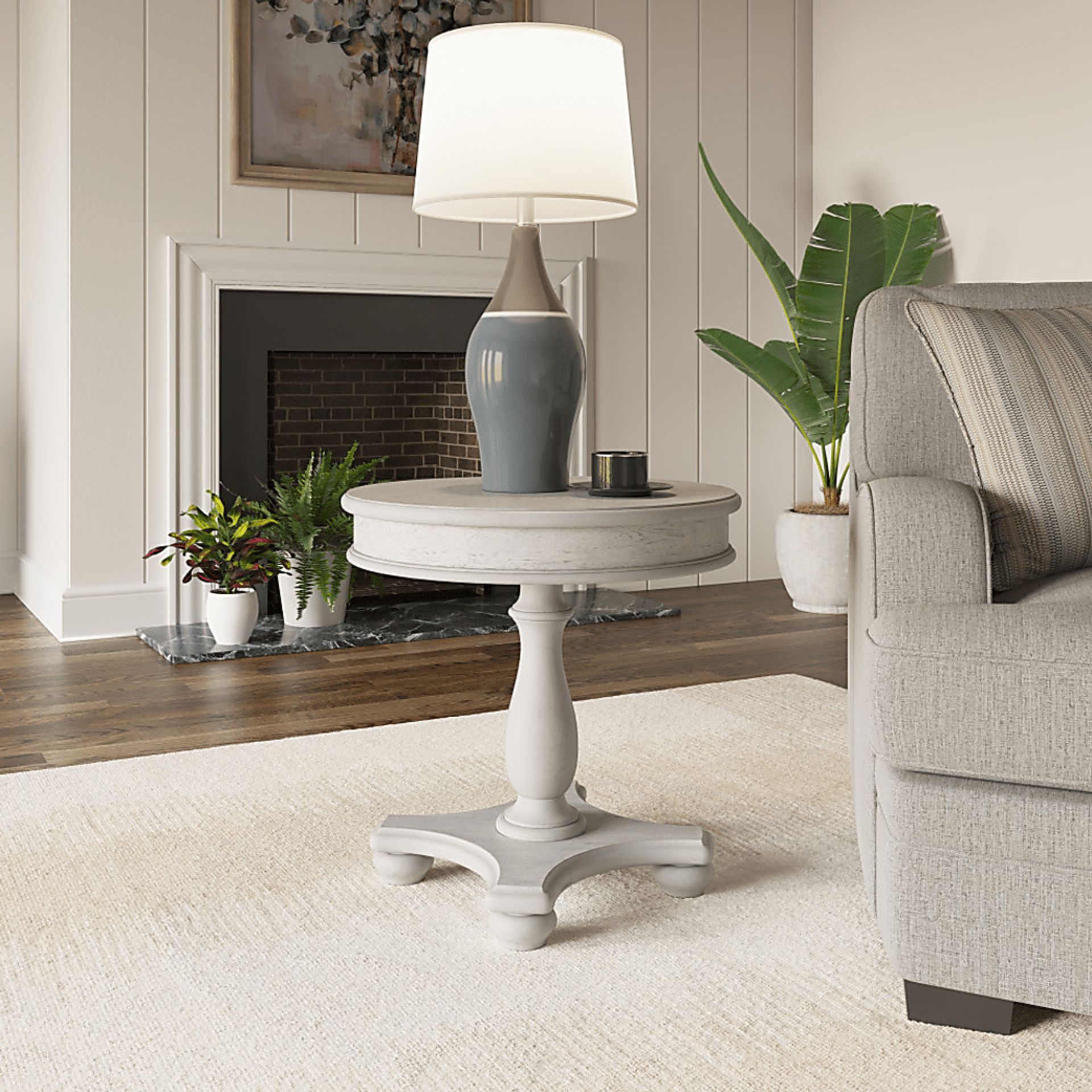 Cupecoy Gray End Table - Image 2
