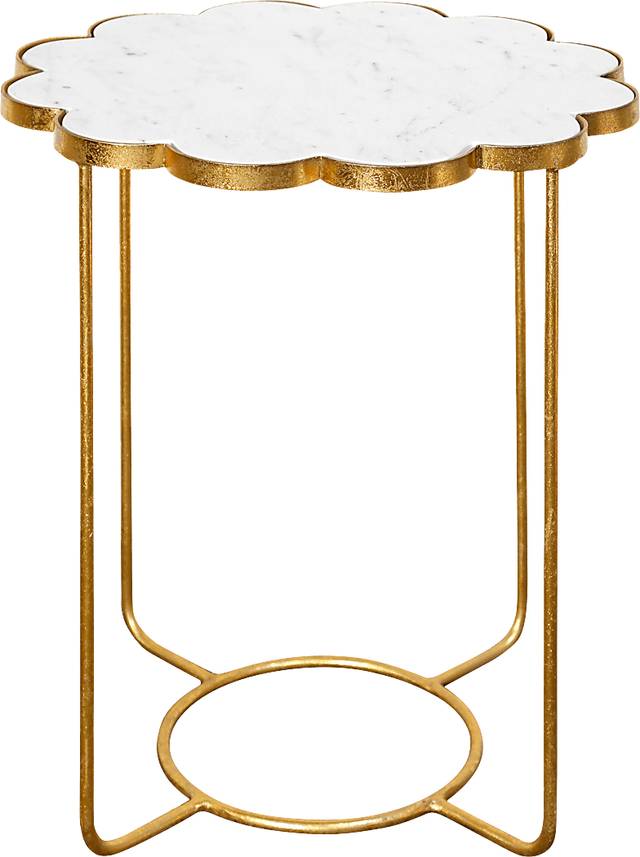 Cupples White Accent Table - Thumbnail - Image 1