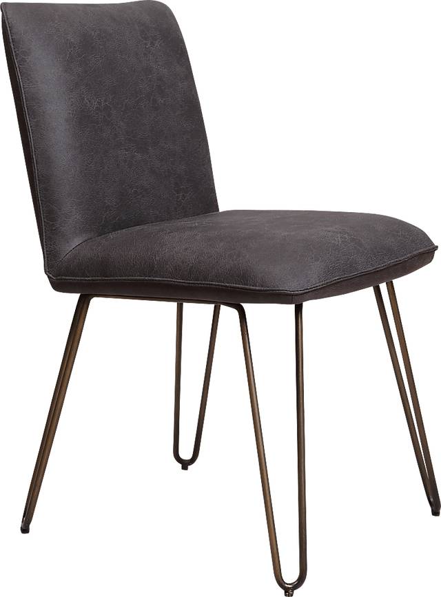 Cureton Gray Side Chair (Set of 2) - Thumbnail - Image 1