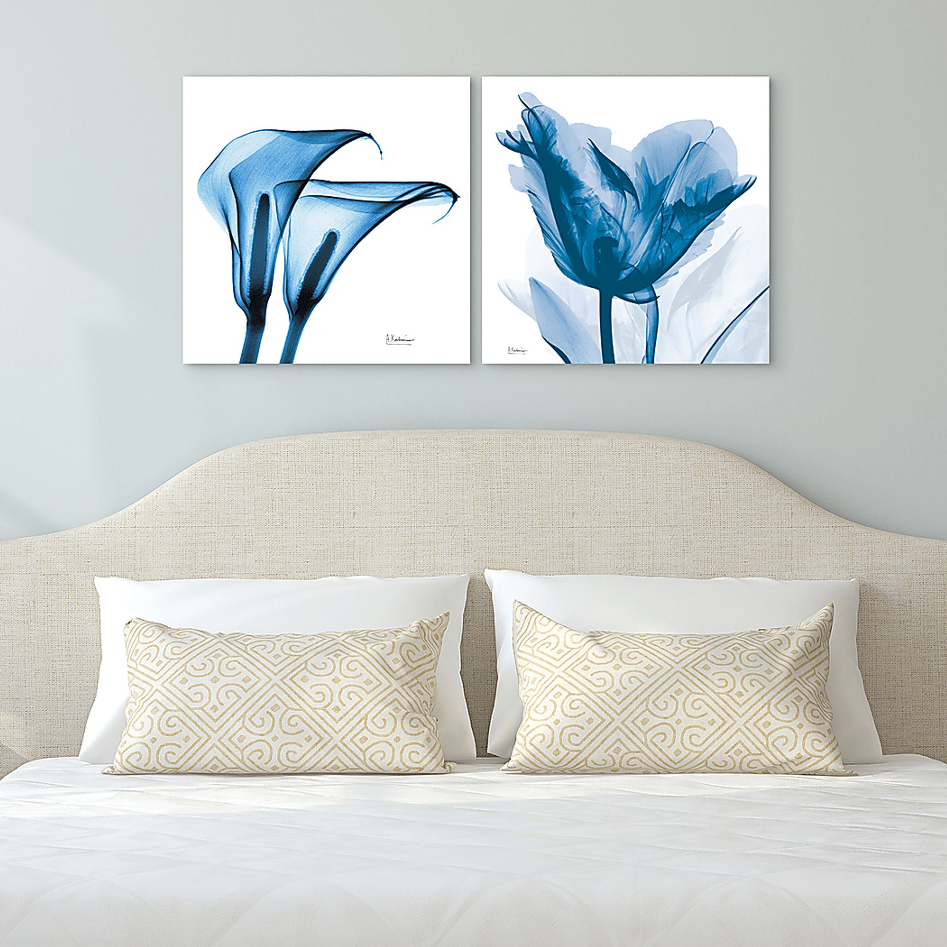 Curnutt Blue Artwork, Set of 2 - Image 4