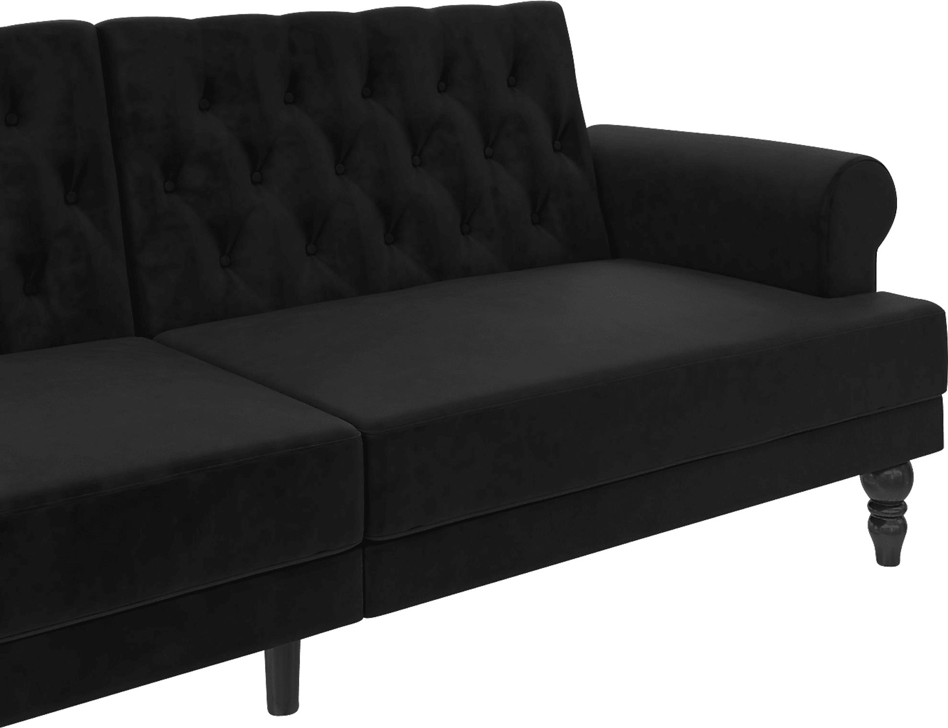 Curritock Black Futon - Image 10