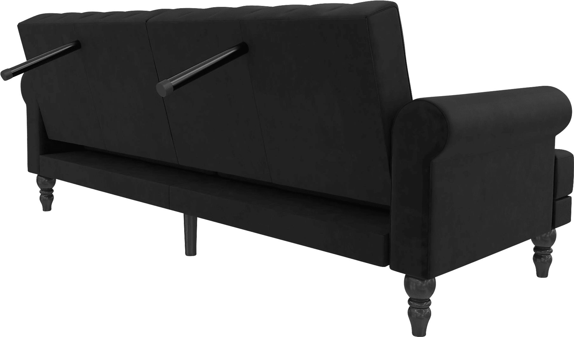 Curritock Black Futon - Image 12