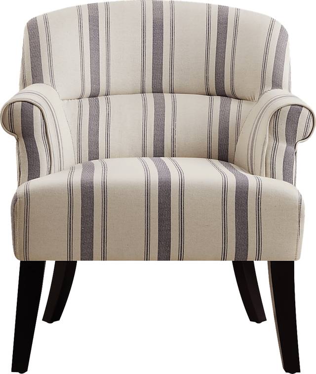 Curtis Beige Accent Chair - Thumbnail - Image 2