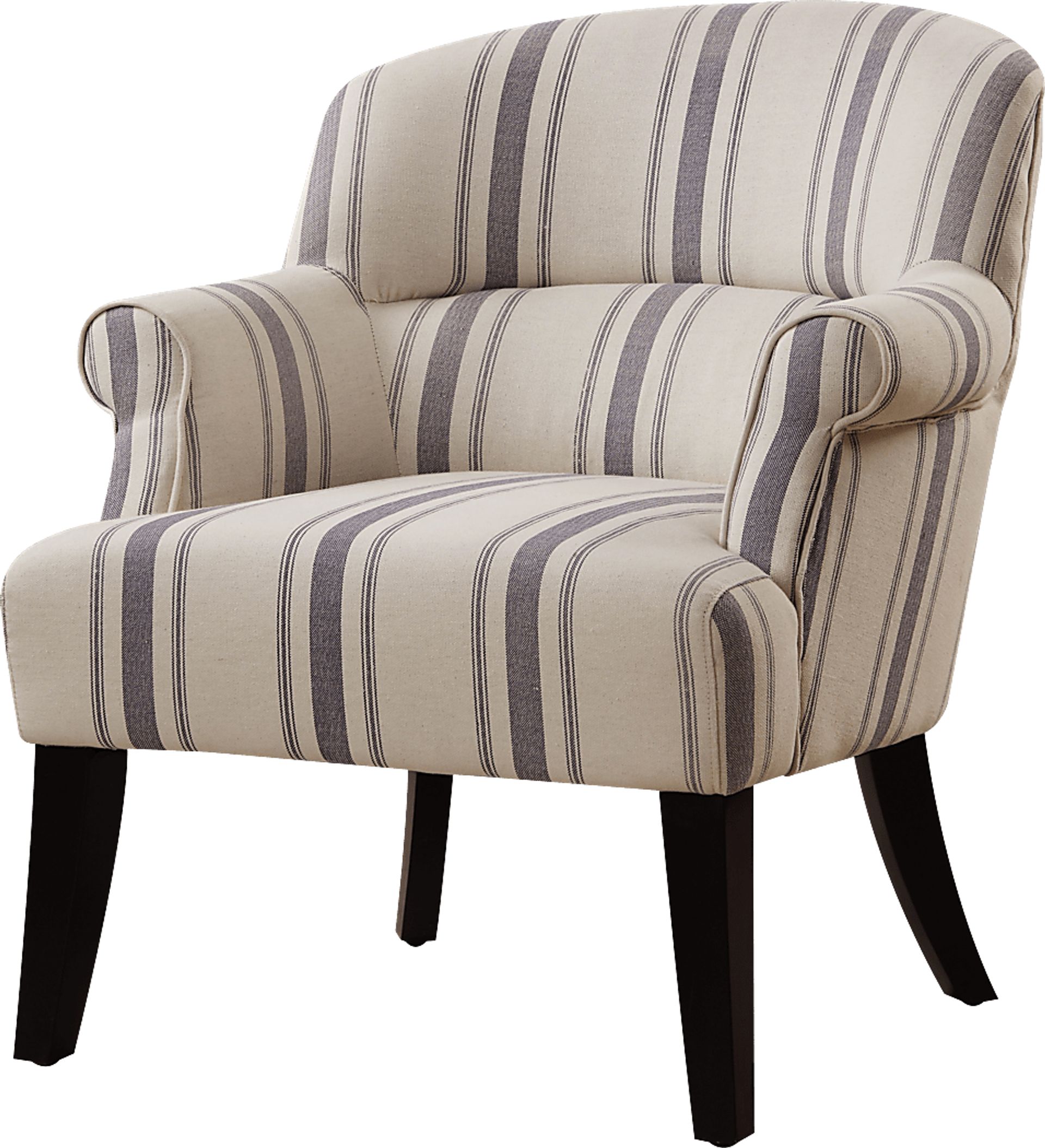 Curtis Beige Accent Chair - Image 3
