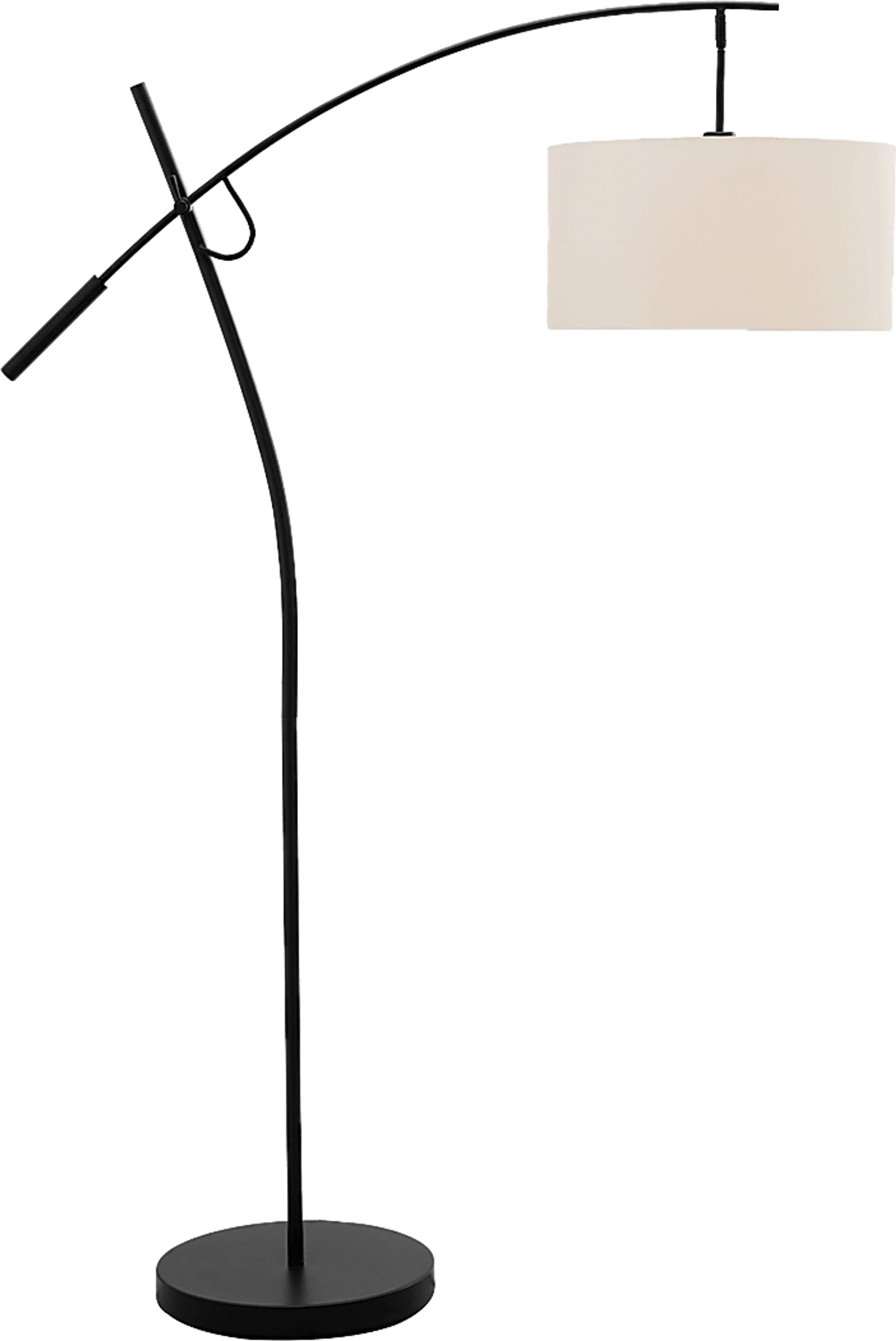 Curtner Court Black Floor Lamp - Image 1