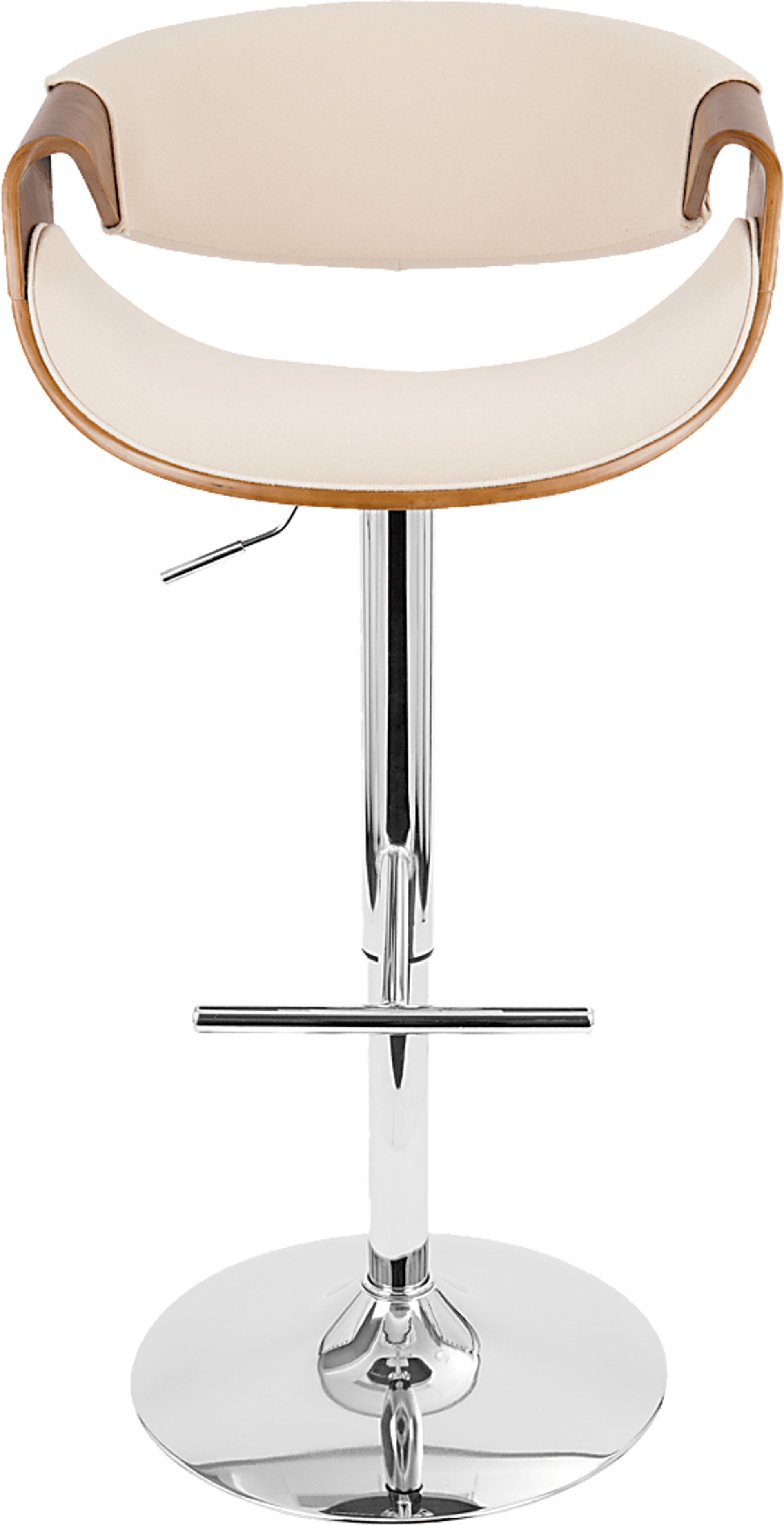Curvo Cream Barstool - Image 3