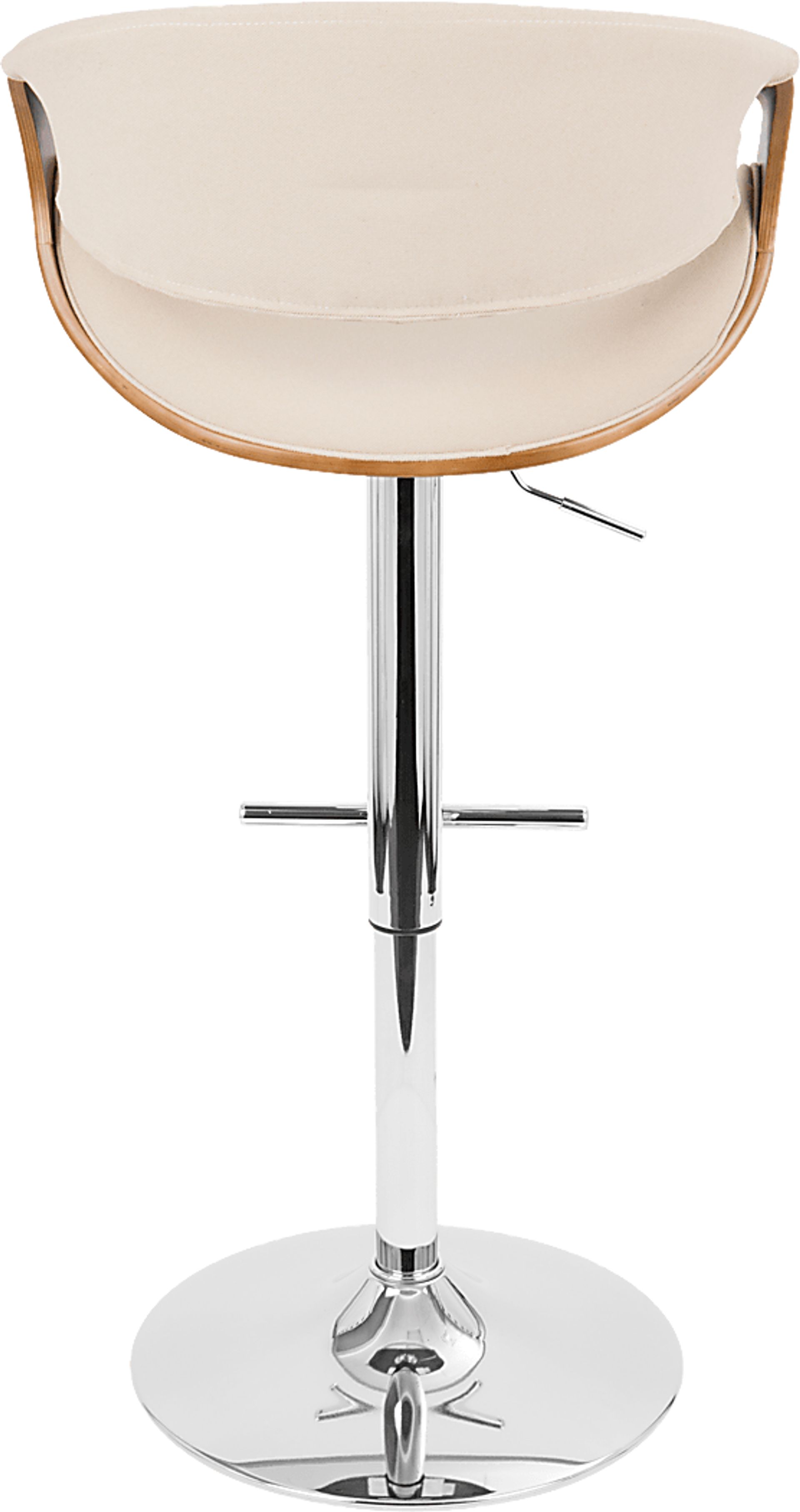 Curvo Cream Barstool - Image 4