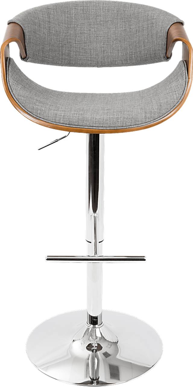 Curvo Gray Barstool - Thumbnail - Image 3