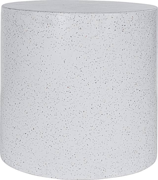 Curwood White Accent Table - Thumbnail - Image 1