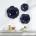 Cusic Blue Wall Decor, Set of 3