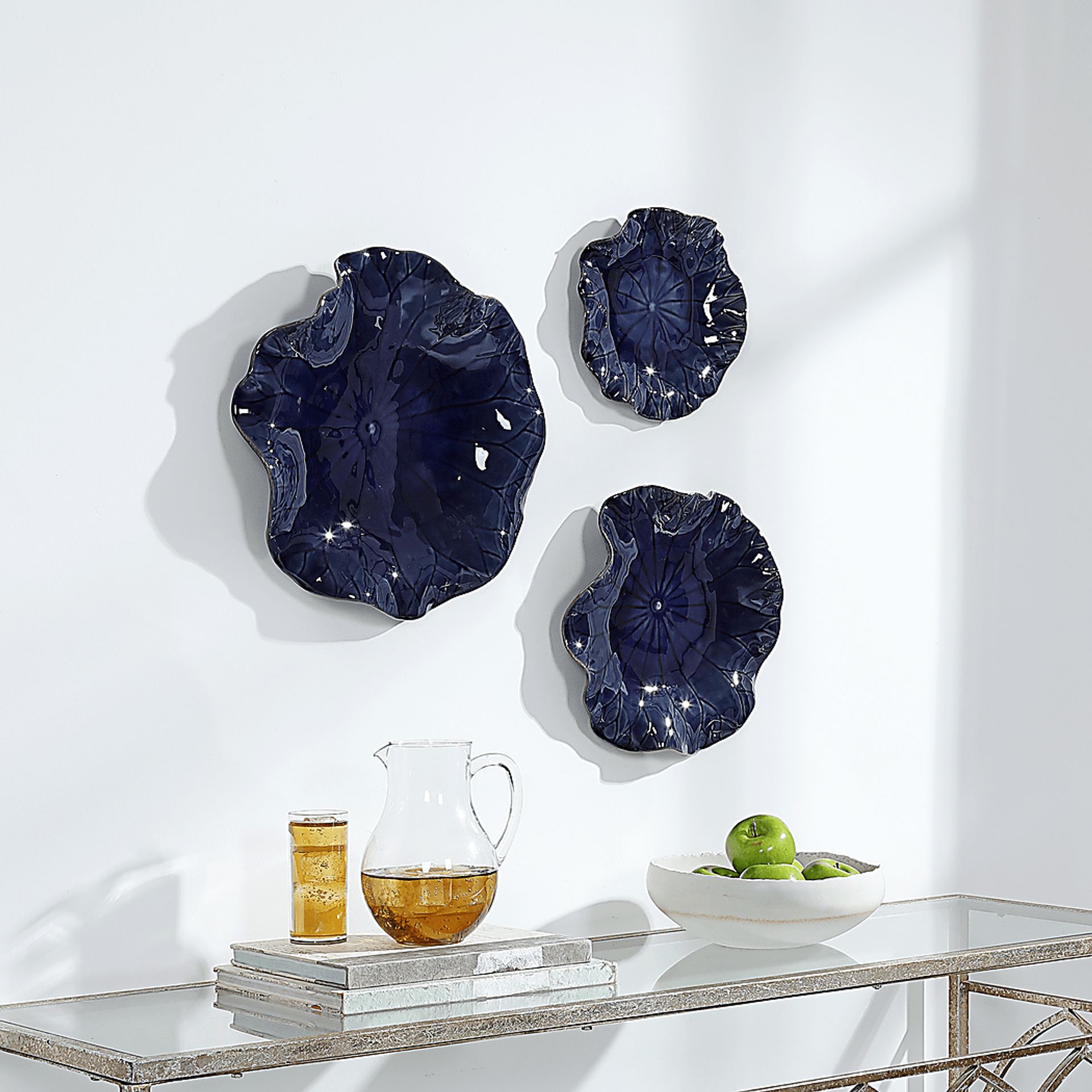 Cusic Blue Wall Decor, Set of 3 - Image 4