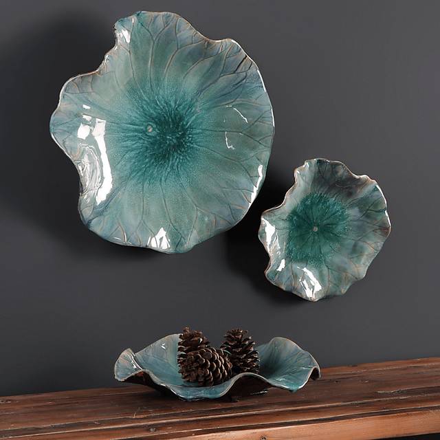 Cusic Green Wall Decor, Set of 3 - Thumbnail - Image 3