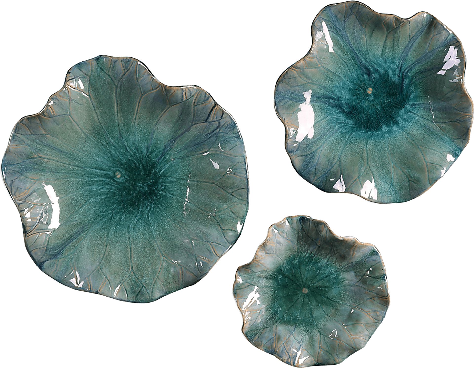 Cusic Green Wall Decor, Set of 3 - Image 1