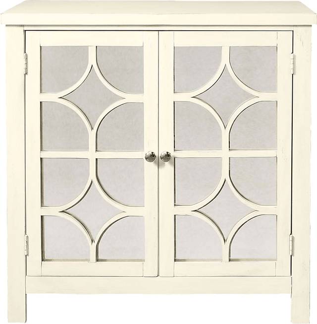 Cuthart Beige Accent Cabinet - Thumbnail - Image 2