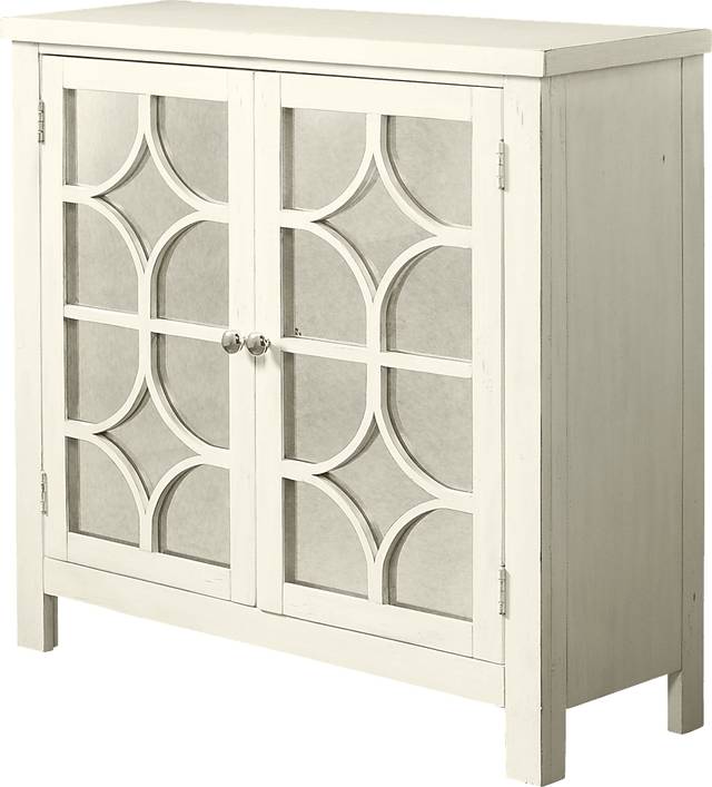 Cuthart Beige Accent Cabinet - Thumbnail - Image 1