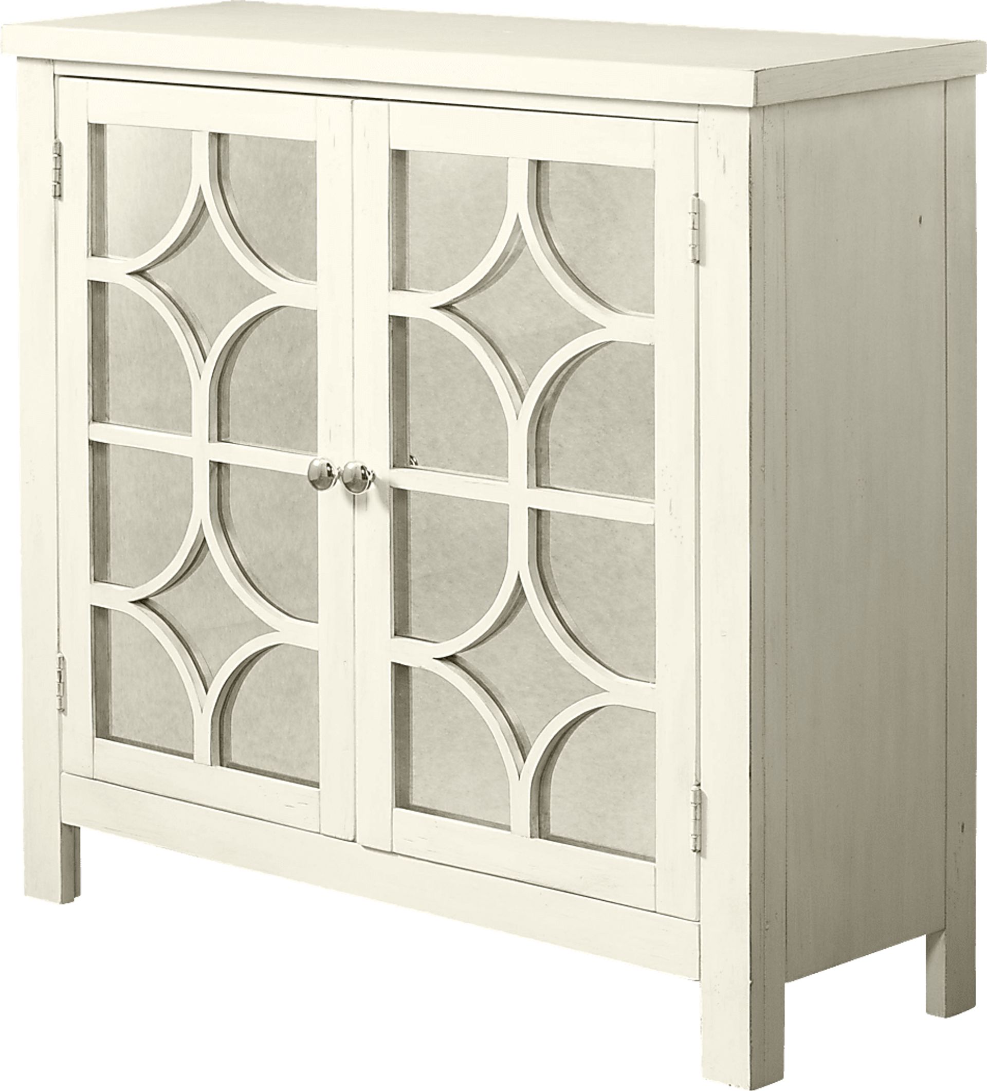 Cuthart Beige Accent Cabinet - Image 1