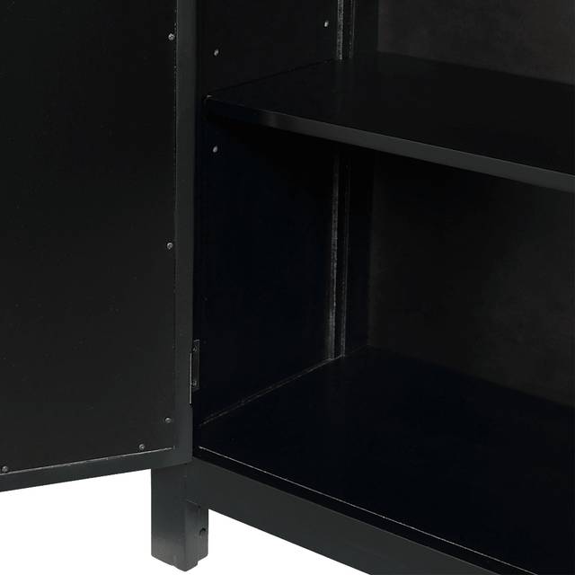 Cuthart Black Accent Cabinet - Thumbnail - Image 3