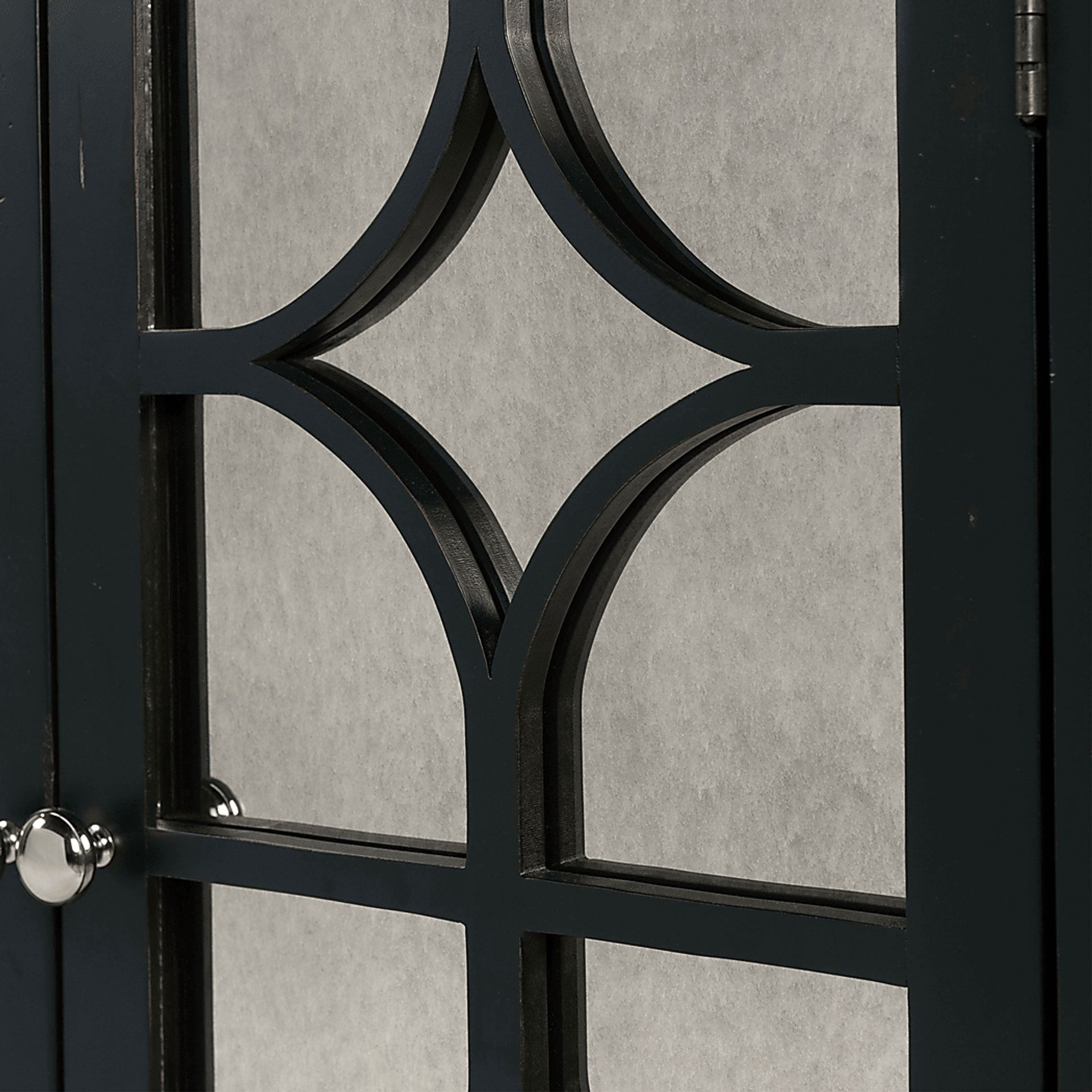 Cuthart Black Accent Cabinet - Image 5